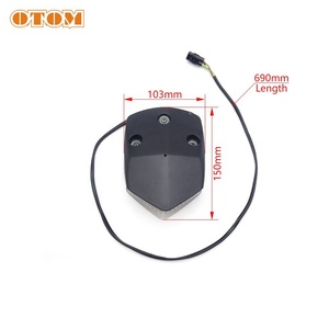 Gruppo Fanale Posteriore per Moto Fuoristrada Enduro WR250F WR450F, Schermo LED in Plastica per YAMAHA OTOM - Product Image 2