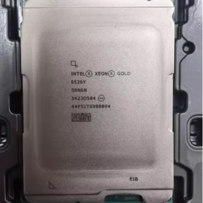 Original Intel Xeon Gold 6526Y 16C/32T 2.8GHz 240W LGA4189 Processor, SRM0C, Suitable for Server CPU 6526Y