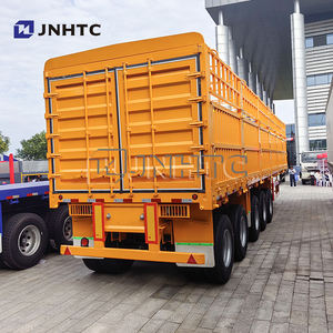 5 טרנספורט גדר הסרגל חצי טריילר מטען הובלה חצי טריילר למכירה - Product Image 2