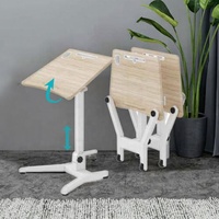 Bureau ergonomique portable à une jambe, réglable, debout, Design moderne Mobilier de bureau Bureau d'ordinateur pneumatique à gaz
