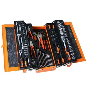 hand tool kit Factory Supplier 85pcs Metal Case Multi-fonction Hand Tools set
