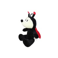 Peluche personnalisable Coccinelle en polyester lavé, coussin réconfortant avec rembourrage en coton PP, jouet anti-stress 30cm Kingstone