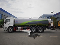 Camion pulvérisateur d'eau anti-poussière Shacman Deyu Q200 22 000L 22T Euro 6 Diesel 251-350ch, configuration 6x4