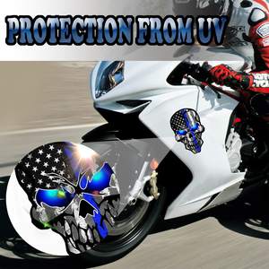 3 светоотражающие наклейки с изображением американского флага - Product Image 3