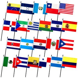 Drapeaux suspendus personnalisés en gros avec logo, impression numérique, mini-drapeaux portatifs en polyester, cadeaux pour activités <span class=keywords><strong>de</strong></span> vacances - Product Image 6