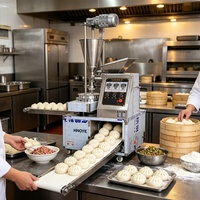 Machine automatique commerciale pour la fabrication de momos 220V 3000 pièces/h en acier inoxydable, formatrice de raviolis
