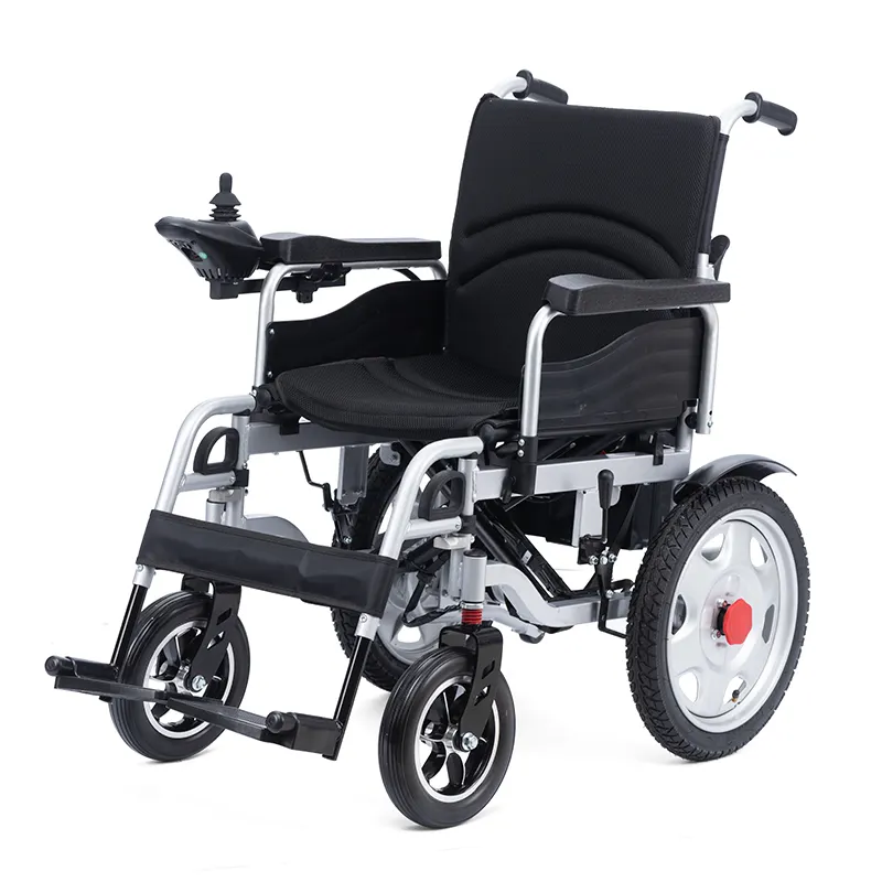 360 Degree Rotary Hand Push Electric Mobile Wheelchair Steel Stabilized Wheelchair Electric Wheelchair For The Disabled