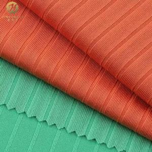 Nouveau tissu côtelé tricoté respirant 12x2, 90% polyester, 10% élasthanne, 210 g/m², pour vêtements de sport, sous-vêtements et t-shirts de <span class=keywords><strong>base</strong></span> pour garçons - Product Image 4