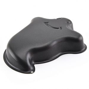 Utensilios de Repostería Personalizados al por Mayor, Bandeja para Hornear Antiadherente de Acero al Carbono, Molde para Pastel con Forma de Fantasma Negro - Product Image 5