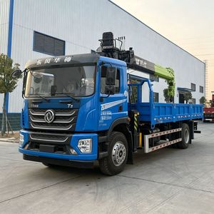 Grue à flèche rigide Dongfeng 4x2 de 8 tonnes montée sur camion, chargeur hydraulique 8t - Product Image 2