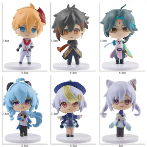 ฟิกเกอร์อนิเมะ <span class=keywords><strong>Genshin</strong></span> <span class=keywords><strong>Impact</strong></span> 6 <span class=keywords><strong>ตัวละคร</strong></span> รุ่น Q เวอร์ชั่นเสี่ยว ของเล่นฟิกเกอร์อนิเมะขนาด 8 ซม. ของเล่นแอคชั่นฟิกเกอร์สำหรับตั้งโชว์ - Product Image 4
