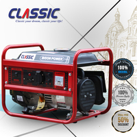BISON(CHINA) 1,5kW 1,5kVA Elektrischer Benzin-Generator mit Fernstart 110V-400V 50/60Hz