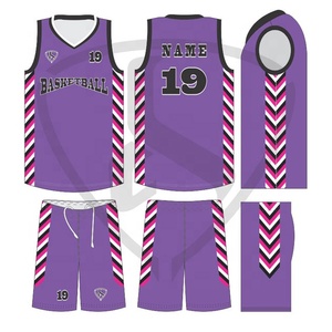 Chicas en blanco personalizado Reversible deportes baloncesto uniformes al por mayor el último los niños de alta calidad camisetas de baloncesto pantalones cortos conjuntos - Product Image 1