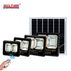 Alltop công suất cao xách tay năng lượng mặt trời Powered <span class=keywords><strong>Led</strong></span> Đèn Pha IP65 không thấm nước ABS 25W 40W <span class=keywords><strong>60W</strong></span> 100W 200W <span class=keywords><strong>LED</strong></span> năng lượng mặt trời đèn lũ - Product Image 2