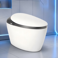 Vente en gros OEM/ODM de WC intelligent moderne avec bidet intégré, siège chauffant et double chasse d'eau