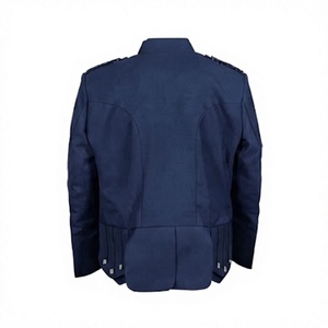 Veste Kilt Doublet Écossais en Laine à Col Montant Respirante pour Hommes, Gilet Brodé à Boutons sur le Devant, Uniforme d'Hiver - Product Image 2