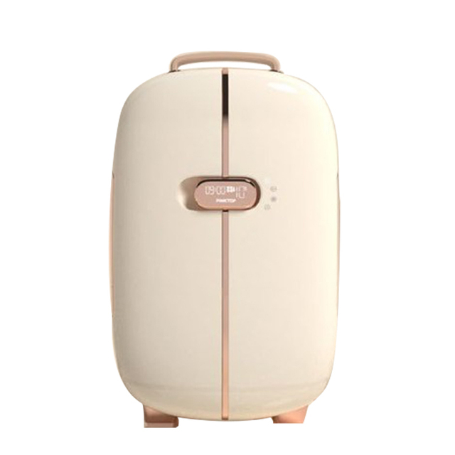 Hot Sales 12L 15 Degrees White Retro-Design Mini Cosmetic Skincare Makeup Refrigerator Portable Electric Beauty Fridge