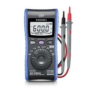 มัลติมิเตอร์ดิจิตอลแบบพกพา HIOKI DT4224 พร้อมฟิลเตอร์ Low Pass Filter สำหรับการแก้ไขปัญหาไฟฟ้าในอุตสาหกรรม - Product Image 1