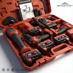 أفضل خصم على مجموعة أدوات الطاقة اللاسلكية الزرقاء المعتمدة عالية الجودة <span class=keywords><strong>M18</strong></span>، طقم 4 في 1 مع بطارية 21 فولت للاستخدام الاحترافي - Product Image 6