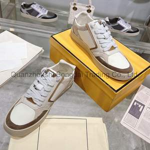 Chaussures de créateur classiques de qualité supérieure en cuir véritable avec logo personnalisé, chaussures décontractées de créateur, baskets, chaussures de skateboard - Product Image 3