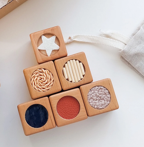 Wooden Educational Toys Montessori Sensory <strong>Blocks</strong> for Toddlers L13A015 - Product Image 5