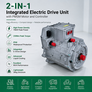 ชุดแปลงมอเตอร์ไฟฟ้า EV กำลังไฟ 130 กิโลวัตต์ 540 โวลต์ แบบปรับแต่งได้ พร้อมระบบระบายความร้อน รองรับแบตเตอรี่ลิเธียม บริการครบวงจรแบบ OEM - Product Image 6