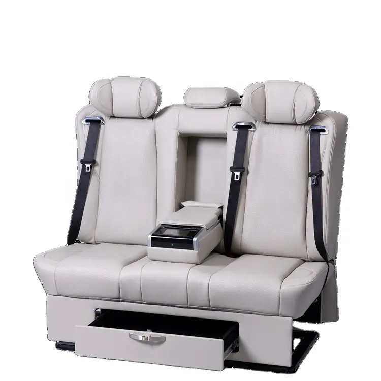 Veicolo di ricarica Wireless doppio regolatore di altezza del seggiolino Auto sedile comodo seggiolino Auto in pelle