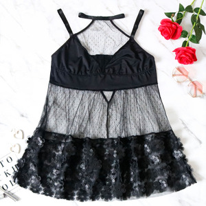 Sexy Lingerie Erotica Delle Donne Del Merletto Del Vestito Da Notte Più Il Formato Pigiama Degli Indumenti Da Notte Vedere Attraverso La Biancheria Intima camicia Da Notte - Product Image 4
