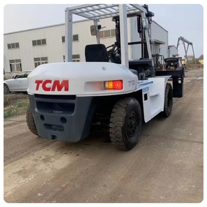 <b>Used</b> TCM FD70 7 Ton AC Powered Hydraulic System Forklift-2012 Model 2 Year Warranty 4x4 Drive Japan Origin Satisfactory Price - Product Image 4