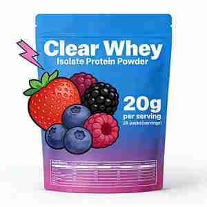 Compléments alimentaires quotidiens pour la musculation, marque privée OEM, isolat de protéines de lactosérum clair en poudre - Product Image 3