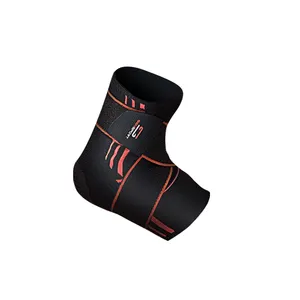 Breathable Wholesale Comfortable Nylon Compression Ankle Sleeve Adjustable Elastic Straps Ankle Support Brace