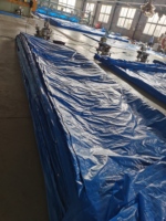120g Largeur: 6m, 8m, 10m, Rouleau de bâche PE imperméable solide Bâche enduite de HDPE