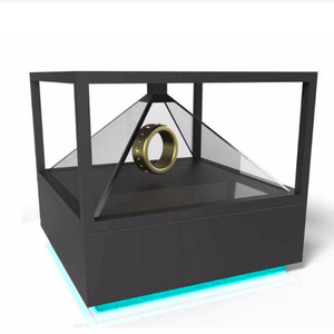 Boîte d'affichage <span class=keywords><strong>holographique</strong></span> 3d personnalisée, <span class=keywords><strong>pyramide</strong></span>, affichage <span class=keywords><strong>holographique</strong></span>, vitrine d'affichage <span class=keywords><strong>holographique</strong></span>, verre trempé, 270 degrés, 3d - Product Image 3