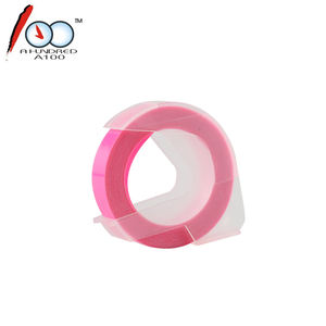 Bandes d'étiquettes en plastique multicolores 9mm x 3m, pour <span class=keywords><strong>Dymo</strong></span>, gaufrage 3D, imprimante manuelle, stéréo - Product Image 4