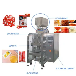 Fruitjam/Honing/Pasta/Ketchup/Mayonaise Chocolade Vloeibare Verpakkingsmachine Vul-En Sluitmachine Prijs