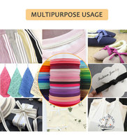 Ruban en sergé personnalisé ZHIHE de 10 mm, coloré, en chevrons, 100 % coton, sangle pour couture, vêtements, chaussures, haute ténacité