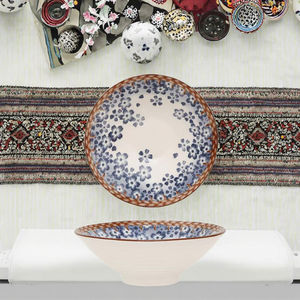 Juego de Platos de Cerámica Blanca Retro de Diseño Personalizado, Estilo Bohemio, para Cena, Recuerdo de Boda y Regalo - Product Image 3