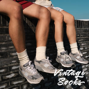 Calcetines de Algodón Orgánico Jacquard, Transpirables, Antibacterianos, Desodorantes, para Hombre y Mujer, de Punto Grueso, Estilo Retro Juvenil - Product Image 3