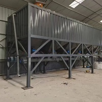 Serbatoio di Stoccaggio a Contenitore 50T, Silo Orizzontale per Cemento Standard UE, Contenitore per Polveri Adatto per Trasporto Export