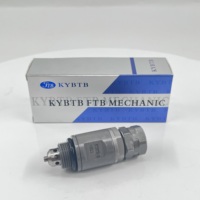Vanne de décharge auxiliaire hydraulique haute performance FTB 723-10-20900 PC40 pour mini-excavatrice Komatsu PC40MR-2 PC45MR-2, pièces détachées