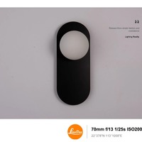 Lámparas de pared LED creativas para interiores de cabecera con bombilla G9 para dormitorio, sala de estar, aplique de pared con bola de cristal para fondo