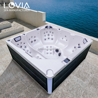 Meilleur vendeur, jacuzzi pour 6 personnes, jacuzzi à jets d'air, spa extérieur, bain de massage, baignoire, spa extérieur, jacuzzi