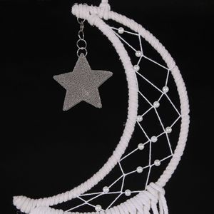 Nuovo <span class=keywords><strong>Macrame</strong></span> Dream Catcher Vento Campana Luna Dream Catcher per la Decorazione Della Casa - Product Image 4