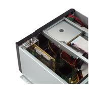 Boîtier de serveur Advantech IPC-5120 pour montage mural/de bureau avec interfaces I/O frontales pour carte mère ATX/mATX