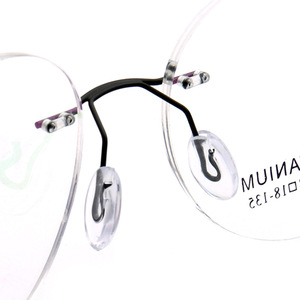 Rimless Executive Optical <strong>Glasses</strong> Beta Titanium Frame <strong>Titan</strong> Metal Eyeglasses Eye <strong>Glasses</strong> Frames for <strong>Men</strong> - Product Image 3