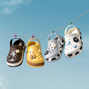 Trẻ em dép giản dị với thiết kế tự làm chống trượt dép phẳng cho bé trai và bé gái EVA đế vật liệu cho bãi biển hoặc sử dụng hàng ngày - Product Image 2