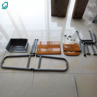 Nouvelle Tendance Mobilier Scolaire : Ensemble Table et Chaise Individuels pour Étudiants – Métal Moderne et Confortable pour Salle de Classe
