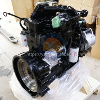 Ensemble moteur diesel S4D102E SAA4D102E-2 4D102 pour excavatrices PC60-7 PC120-6 PC130-6 PC160-7 PC180-6K