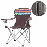 Chaise de camping pliable écologique en gros avec housse amovible en tissu lavable pour pique-nique et camping, fabricant OEM ODM