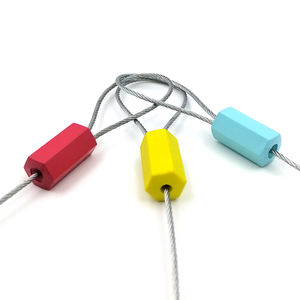 कंटेनर स्टील सुरक्षा केबल सील डिस्पोजेबल एंटी-टैम्पर यांत्रिक स्व-लॉकिंग शिपिंग पैडलॉक 1.8 मिमी st8309 शेंगटांग - Product Image 5